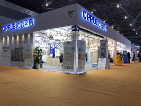 歐普照明驚艷亮相華夏家博會(huì)，攜手家居紡織品共筑一站式理想生活